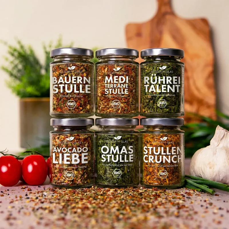 Großes Stullen Gewürz Set