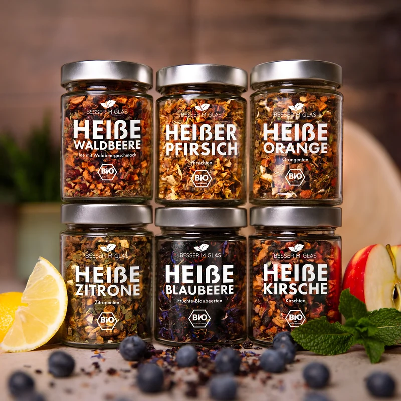 Großes Früchtetee Set