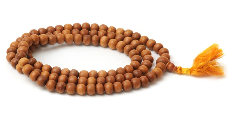 Mala-Kette aus Sandelholz
