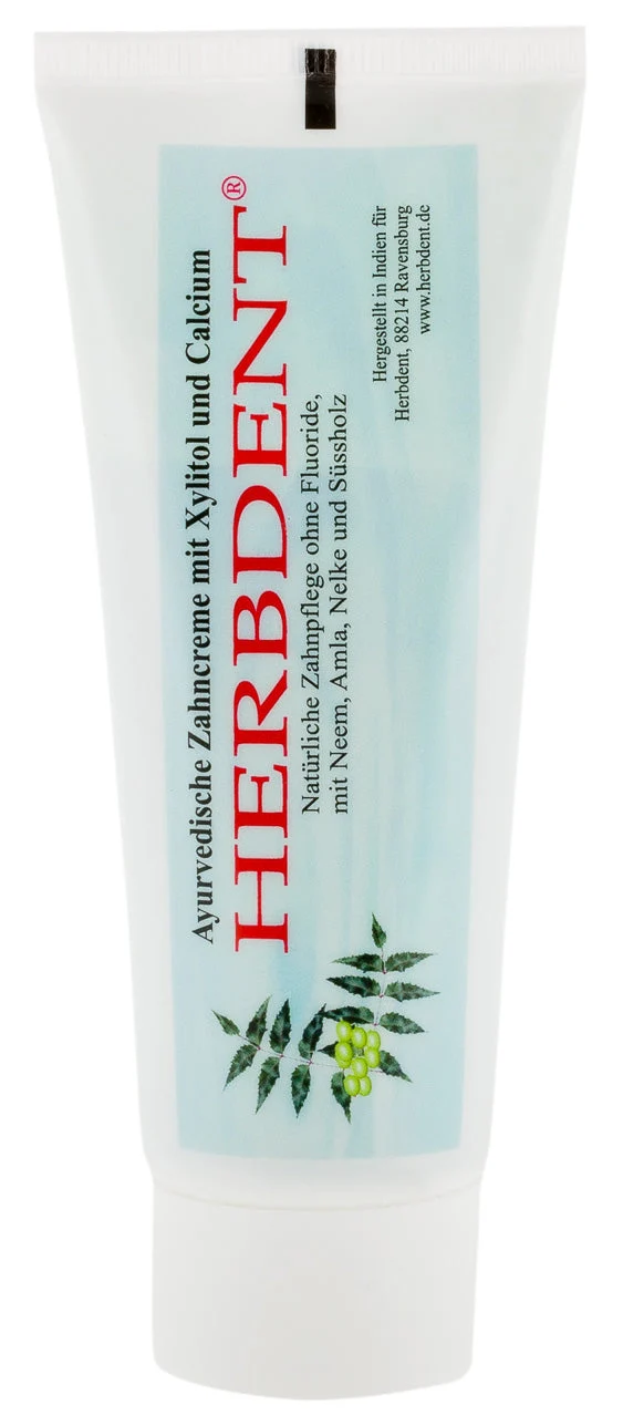 Herbdent, Ayurvedische Zahncreme mit Xylitol + Calcium