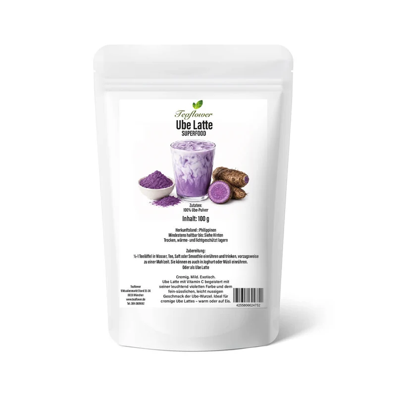 Superfood - Ube Latte Gemahlen