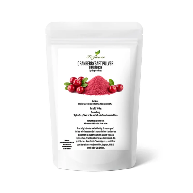 Superfood - Cranberrysaftpulver sprühgetrocknet
