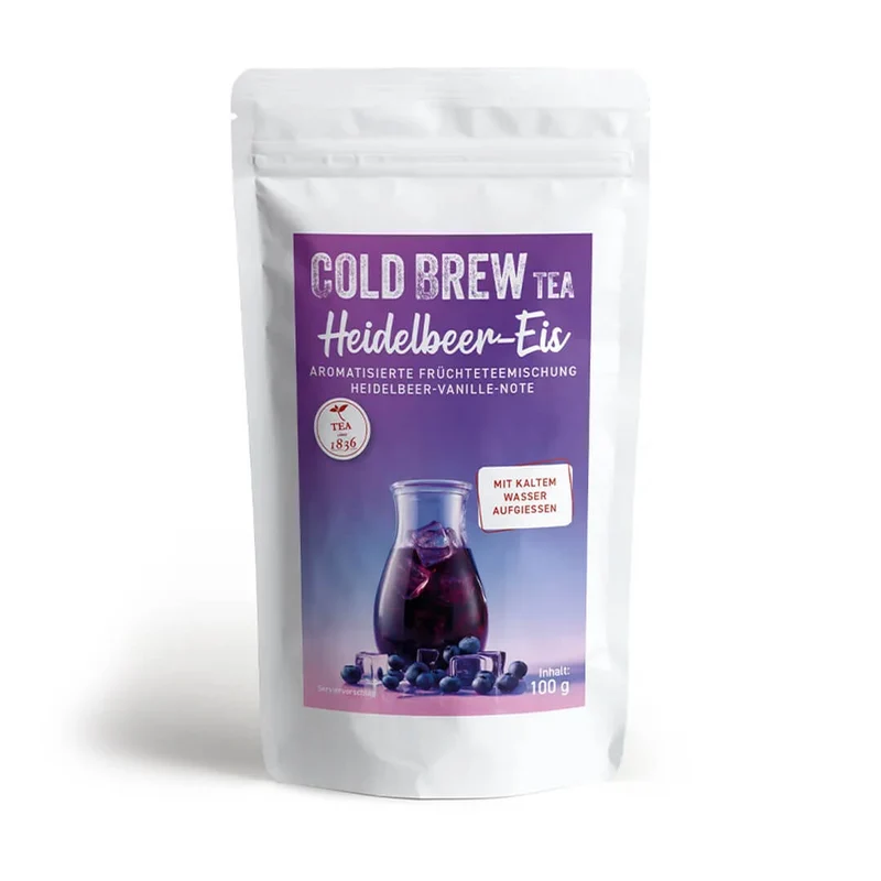 Ice Tee - Cold Brew Heidelbeer-Eis