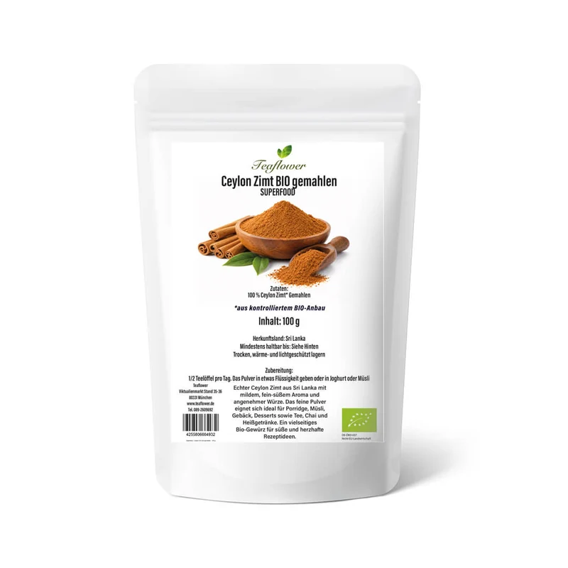 Superfood - Ceylon Zimt Bio gemahlen