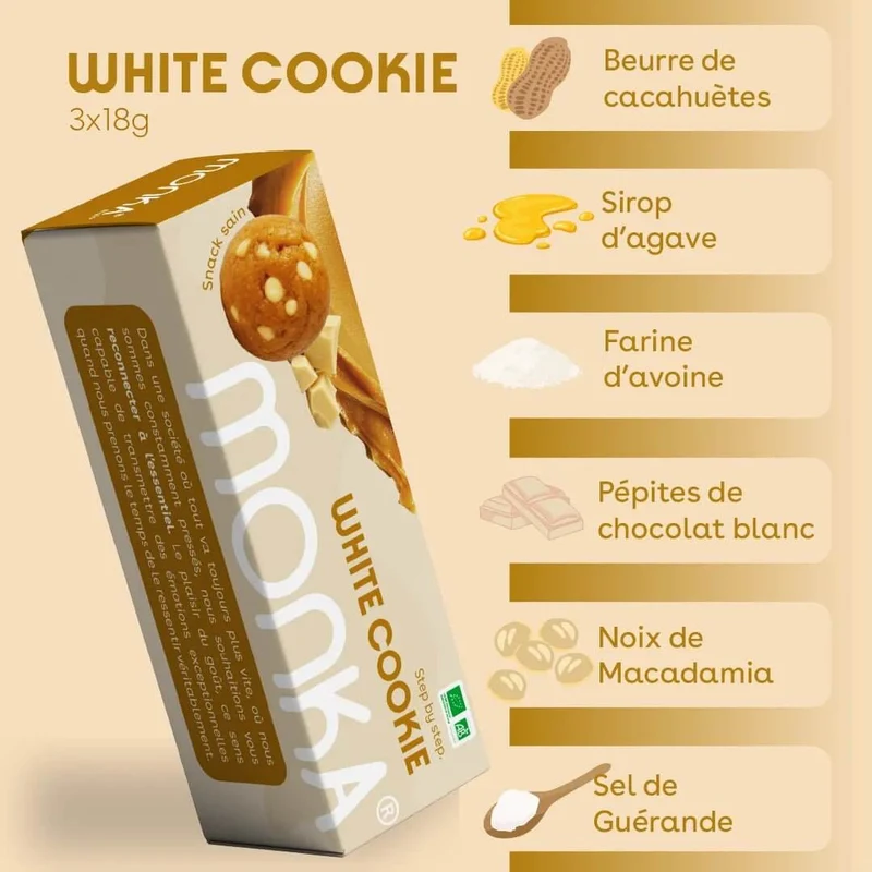 Monka® - White Cookie (Bio)