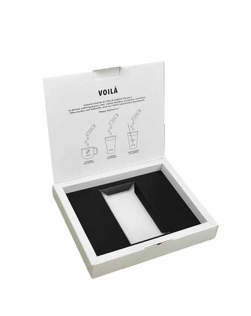 Geschenkbox für 1 Packung ᛫ G'SCHENKT