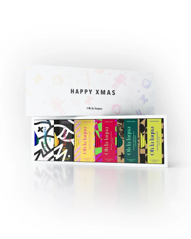 Geschenkbox Weihnachten | HAPPY XMAS | gefüllt