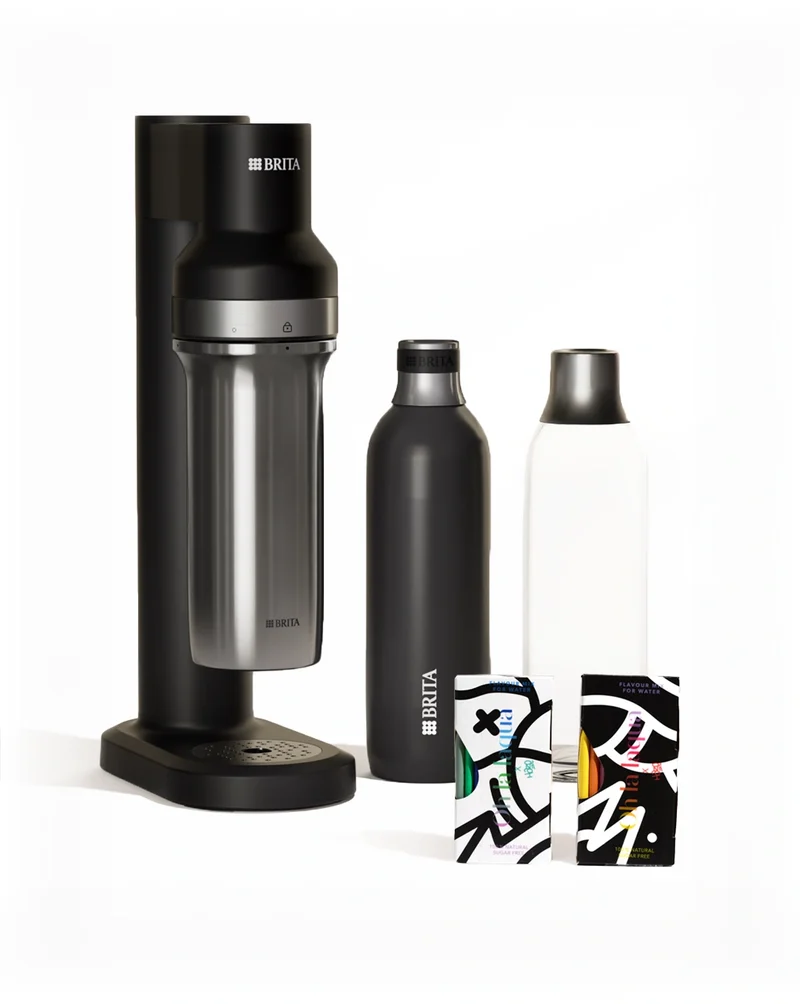Wassersprudler BRITA sodaTRIO + FLAVOUR MIX