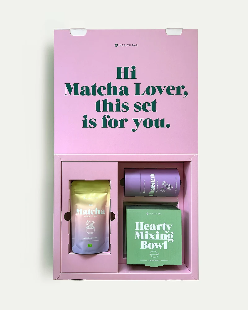 Matcha Set M – Ritual mit Keramik Mixing Bowl Cream White