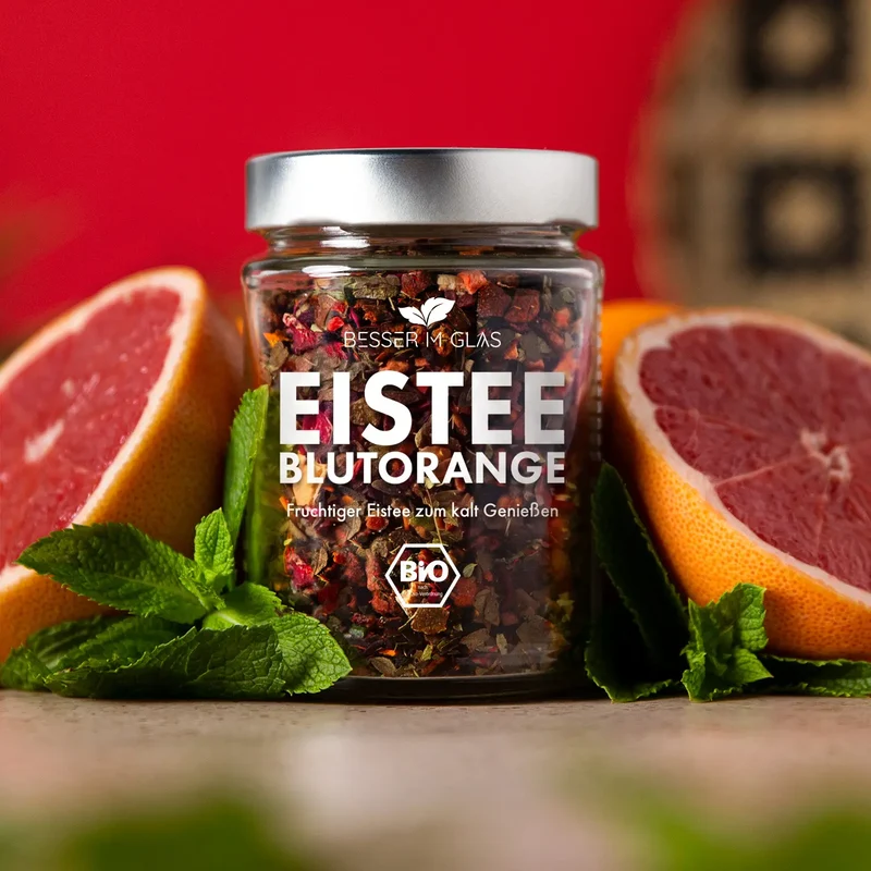Eistee Blutorange