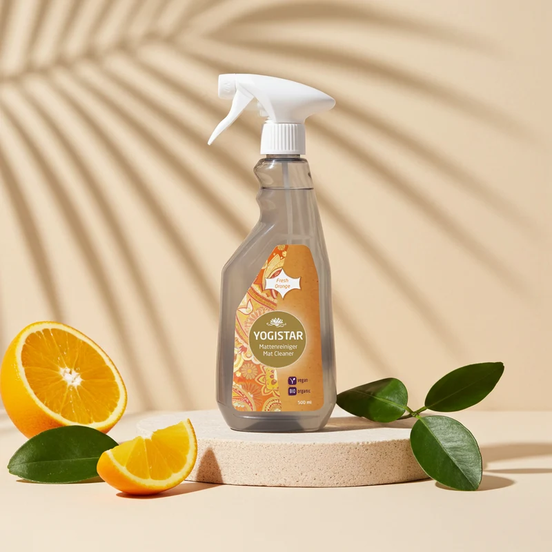 Bio Yogamatten-Reiniger - fresh orange - 500 ml