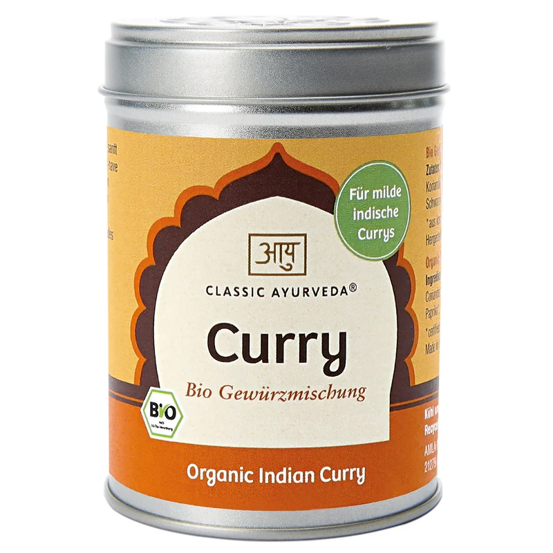 Bio Curry Gewürzmischung, 80 g