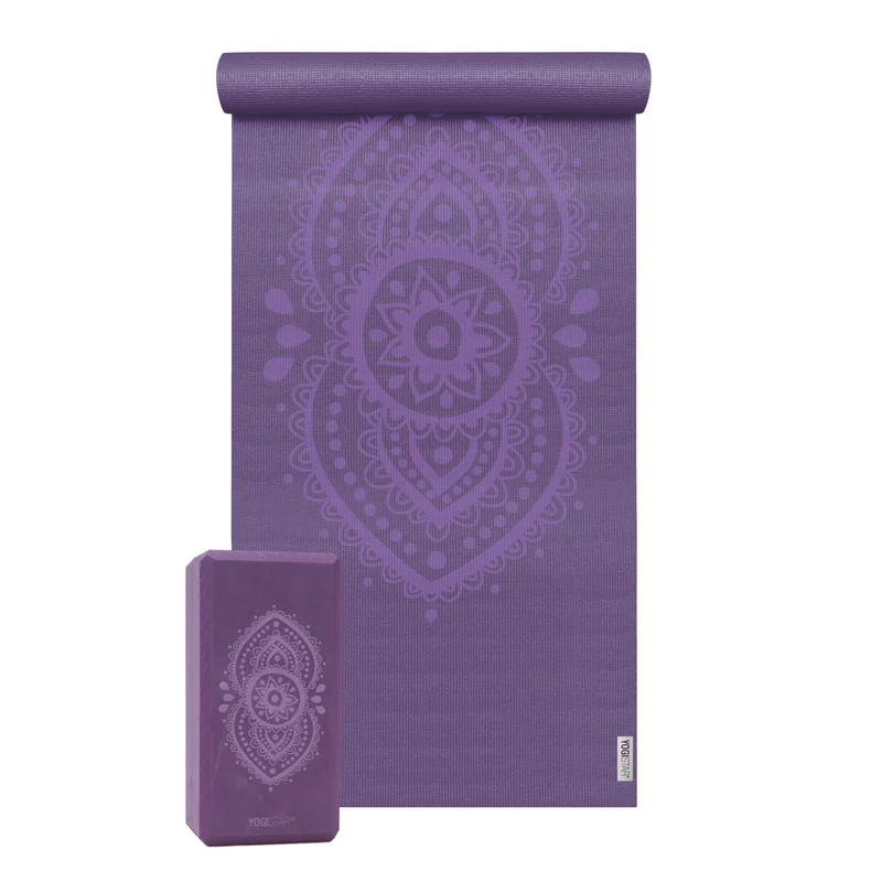 Yoga-Set Starter Edition - ajna chakra (Yogamatte + 1 Yogablock)