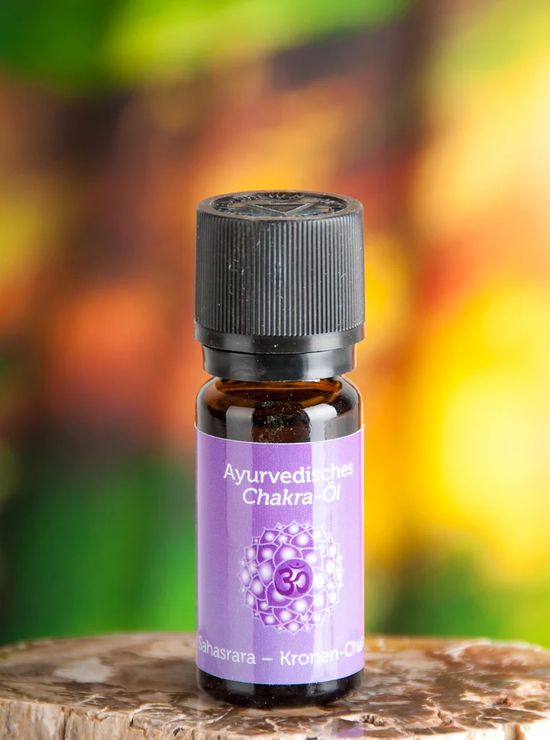 Ayurvedisches Chakraöl Sahasrara - Kronen-Chakra, 10 ml