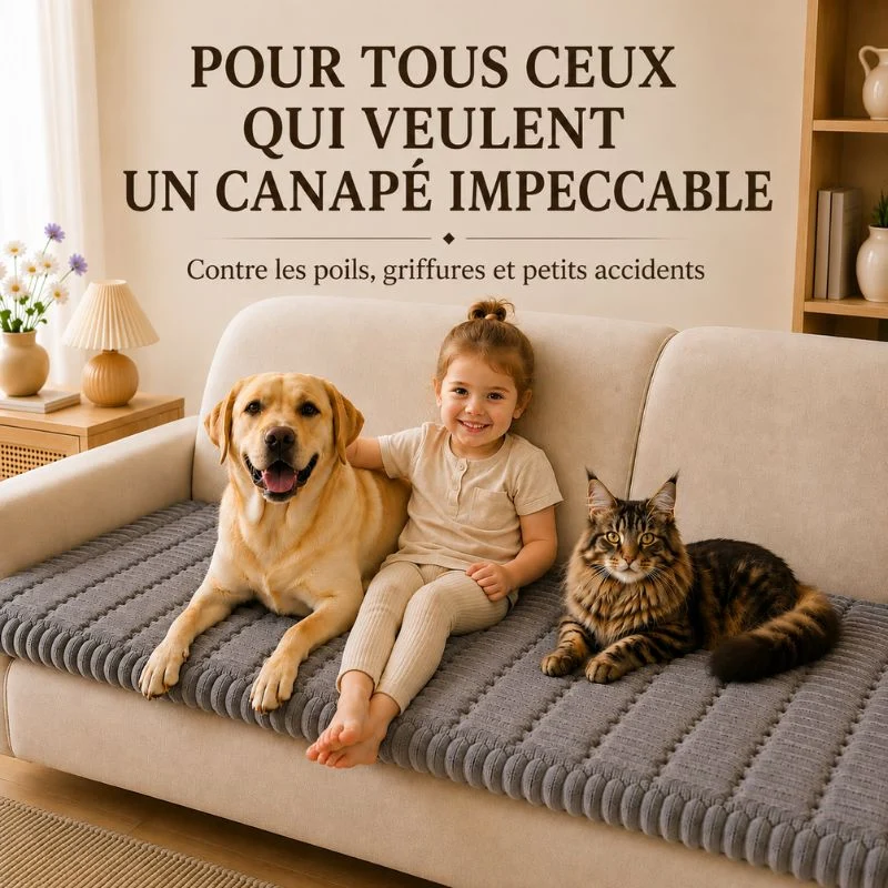 Housse de Protection Canapé Résistante
