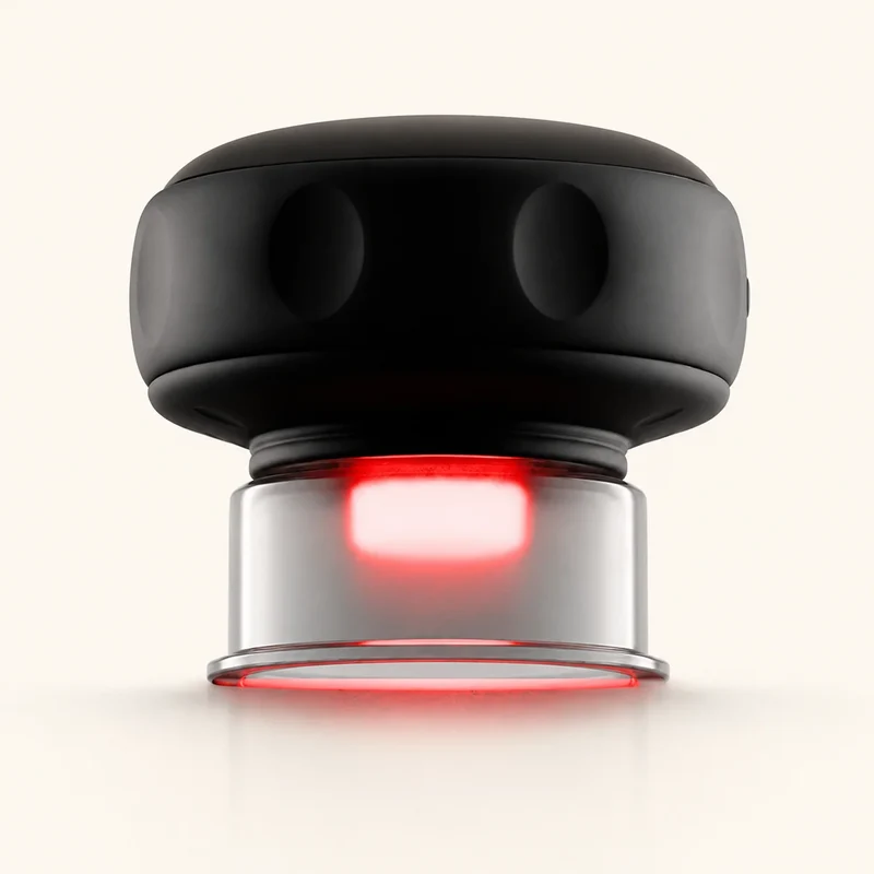 Ventouse de Massage Multifonction avec Lumière Rouge