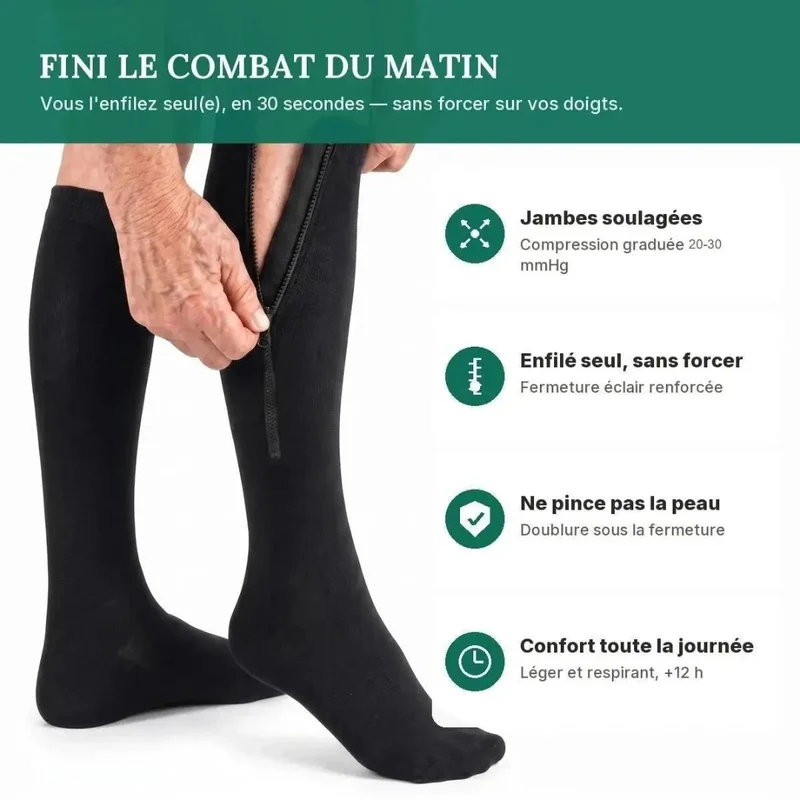 Chaussettes de Compression Confortables