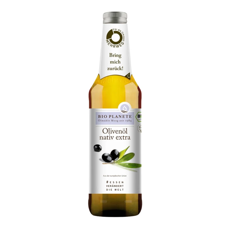 Bio Olivenöl mild nativ extra von Bio Planéte, 500ml