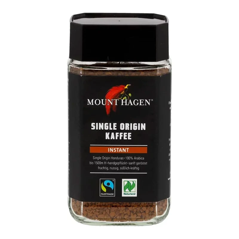Mount Hagen Bio Kaffee Instant, fair, Papua Neuguinea, 100g