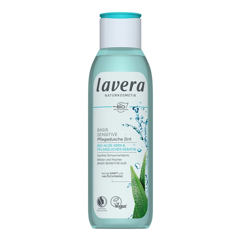 Lavera Basis sensitiv Pflegedusche 2 in 1, 250ml