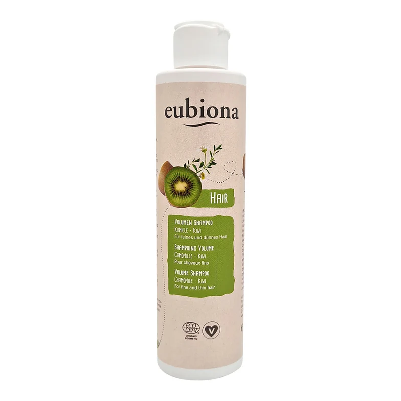 Shampoo Volumen Kamille-Kiwi von Eubiona, 200ml