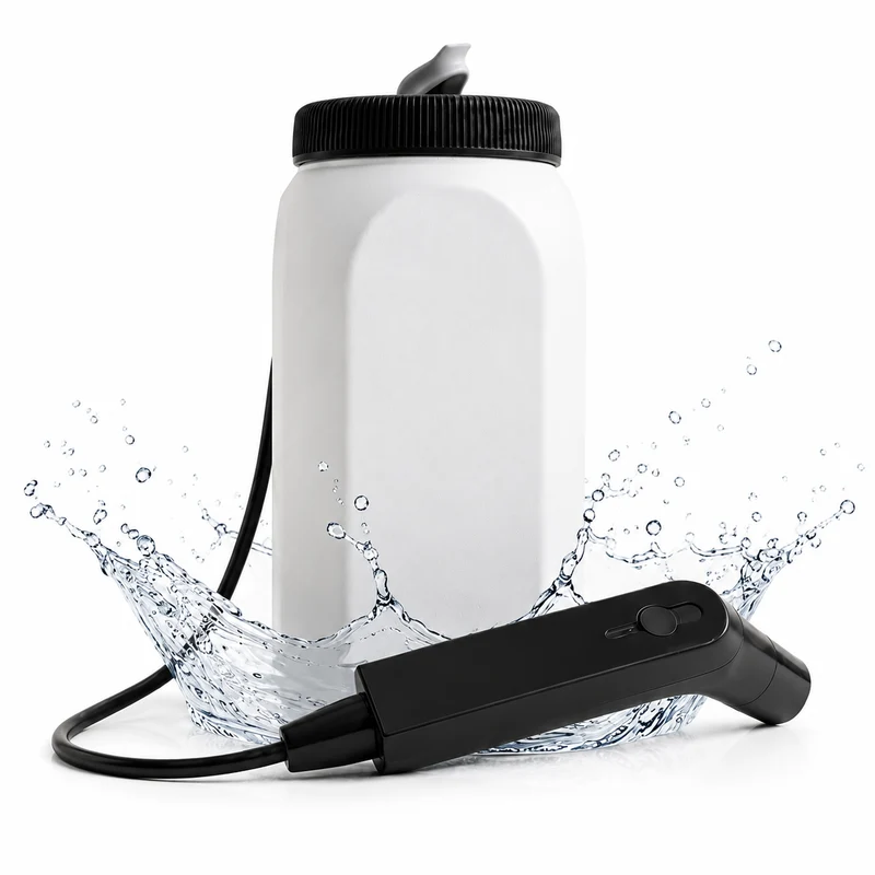 Kit de rinçage intime portable à pression réglable