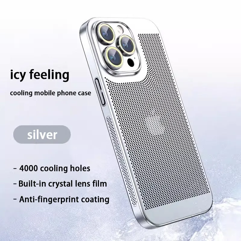 Coque Smartphone Anti-Chaleur avec Ventilation et Protection Durable