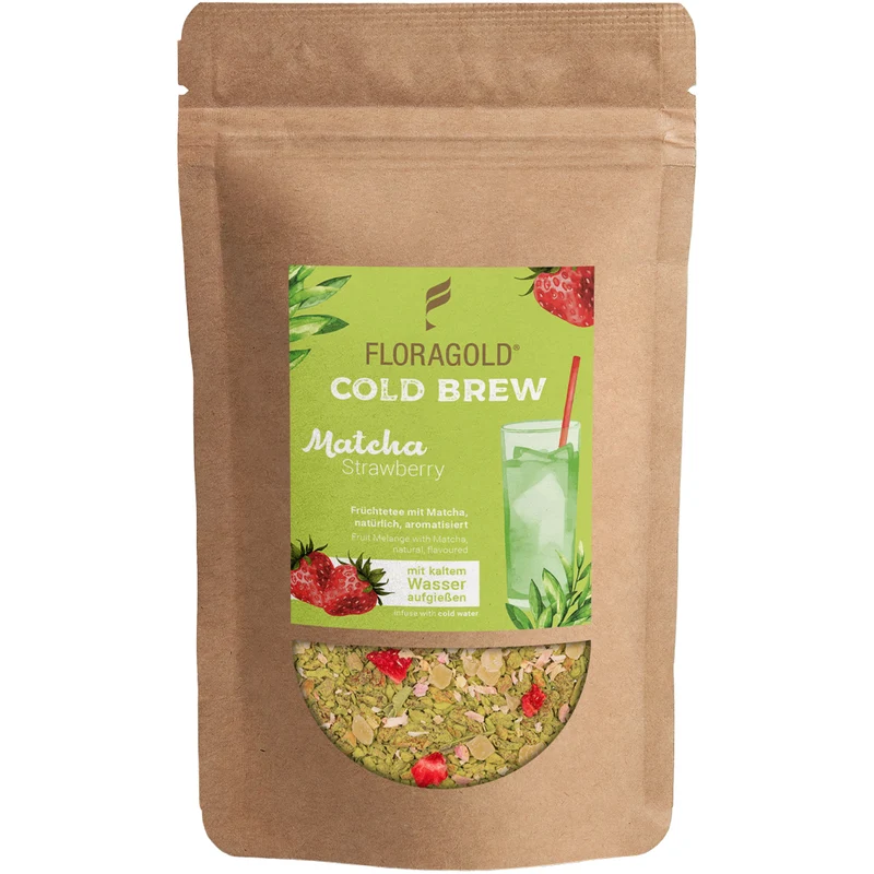 Ice Tee - Cold Brew Matcha Strawberry natürlich