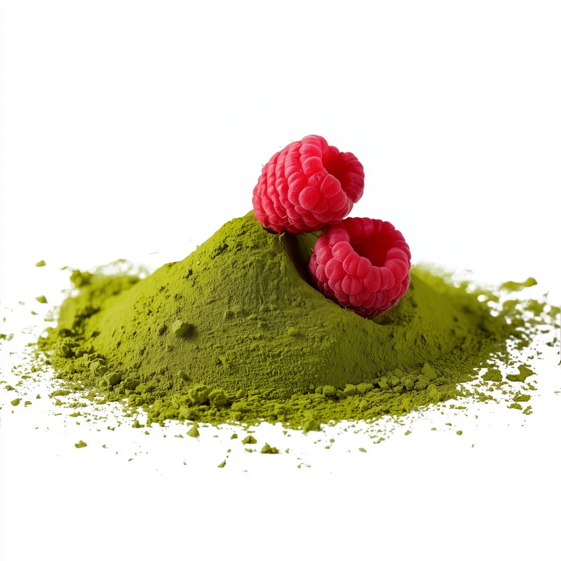 Matcha Himbeere Geschmack