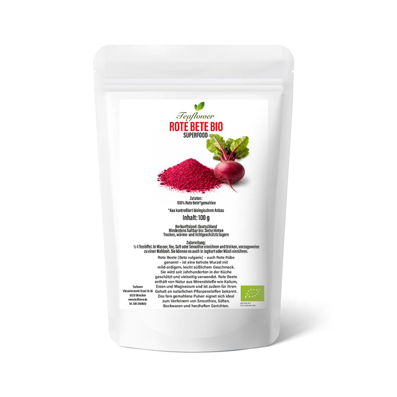 Superfood - Rote Bete Bio Gemahlen