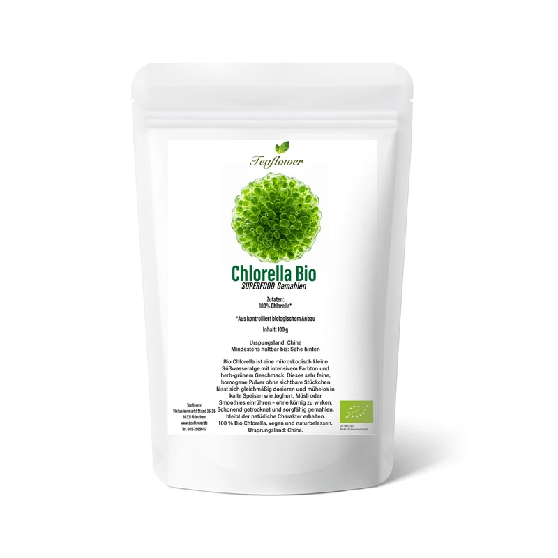 Superfood - Chlorella Bio gemahlen