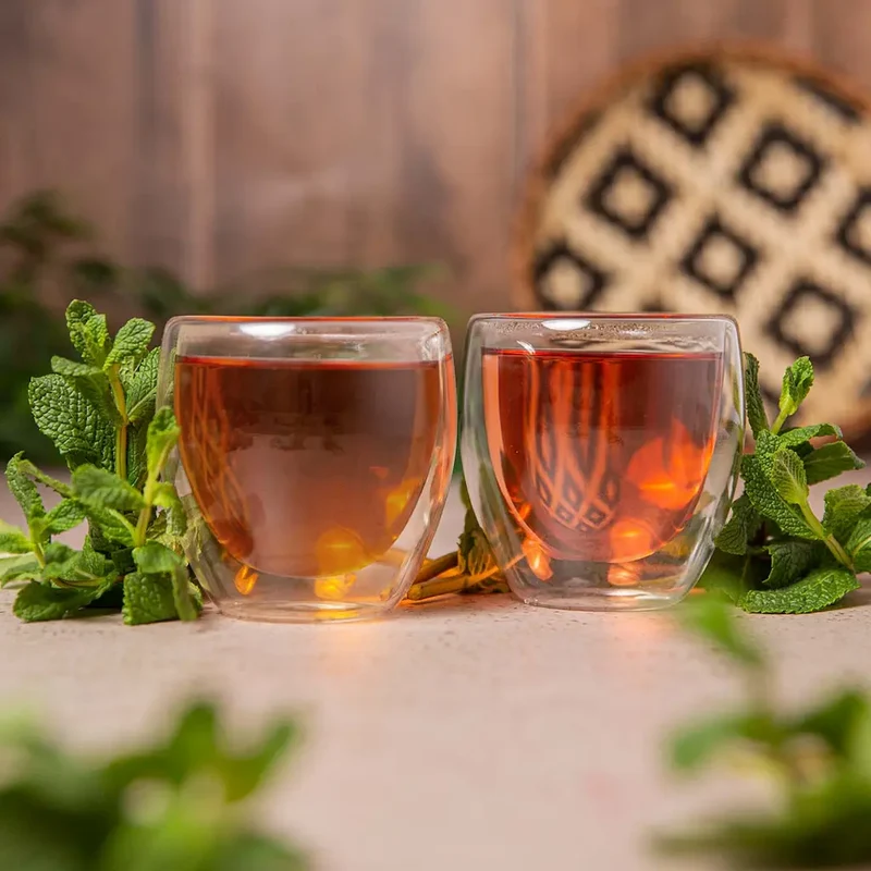Doppelwandige Teegläser (2x 245ml)