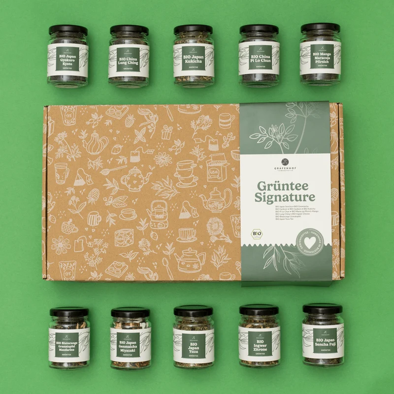 Bio Grüntee Signature Box Tee Set