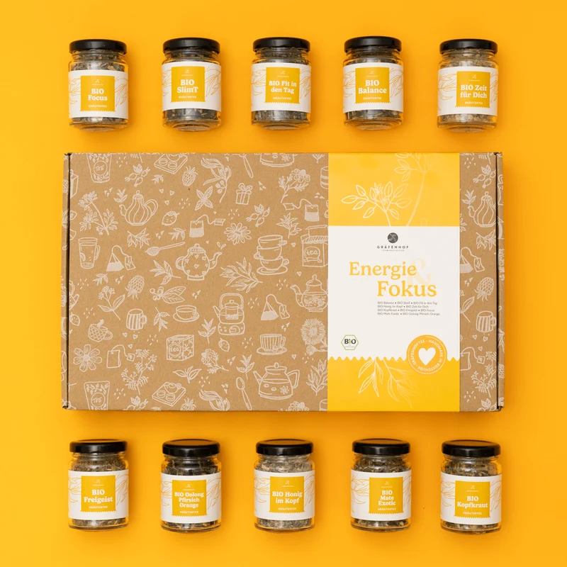 BIO Energie & Fokus Box, Tee Set