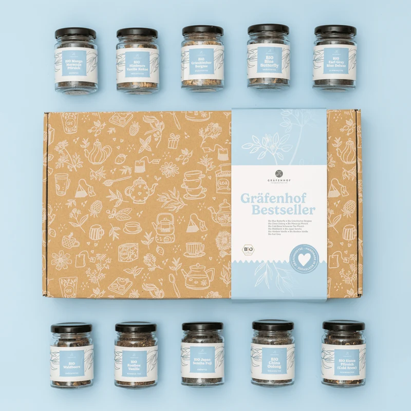 BIO Bestseller Tee-Box, Tee Set