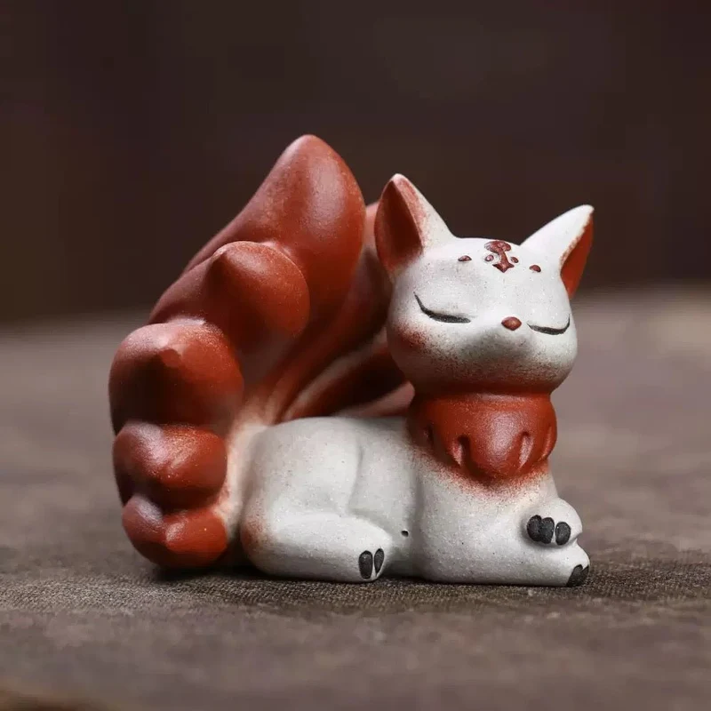 Legend Fox – Handgefertigtes Teehaus aus Yixing-Ton