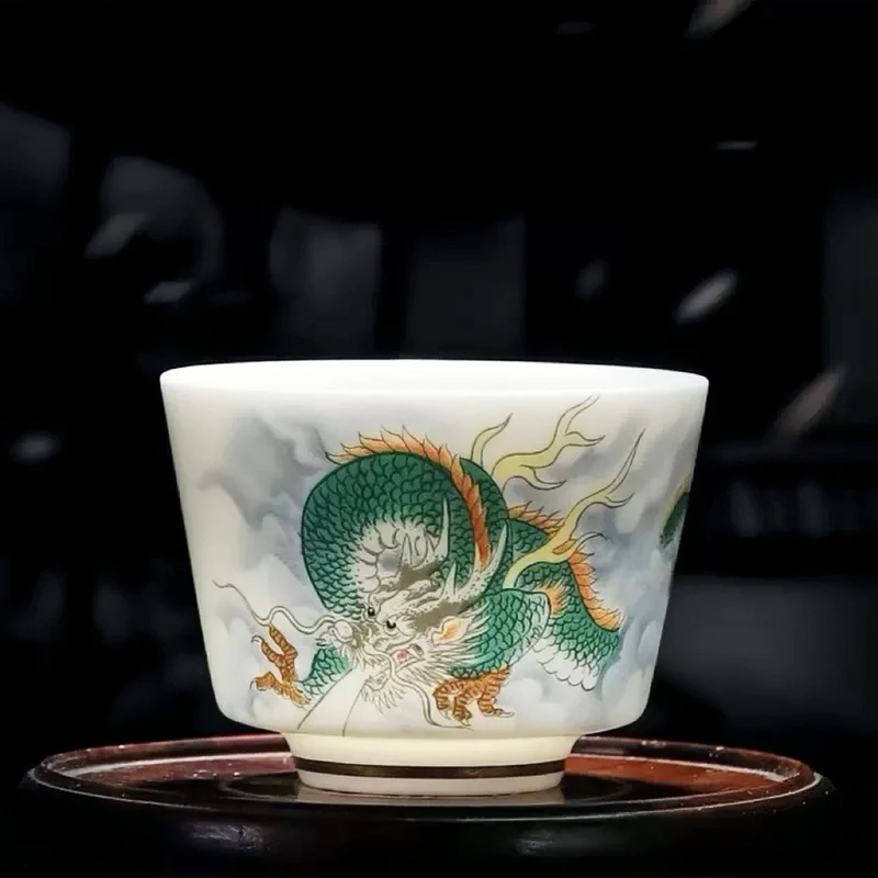 Green Dragon Cloudborn Daily Teacup