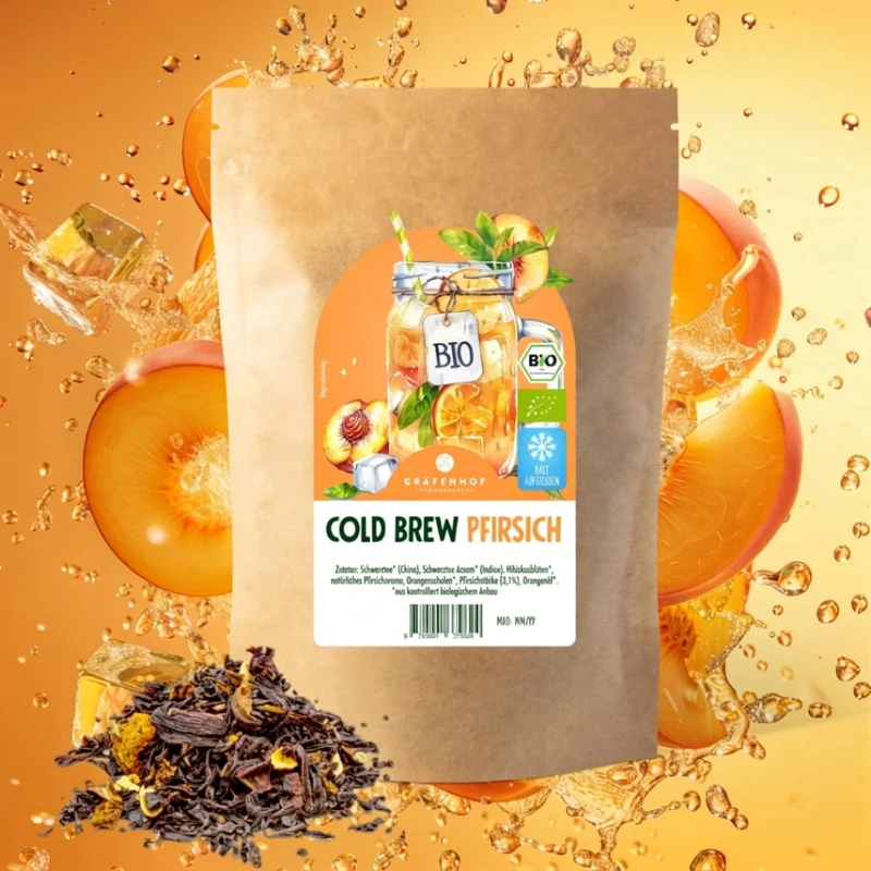 BIO Eistee Pfirsich (Cold Brew)