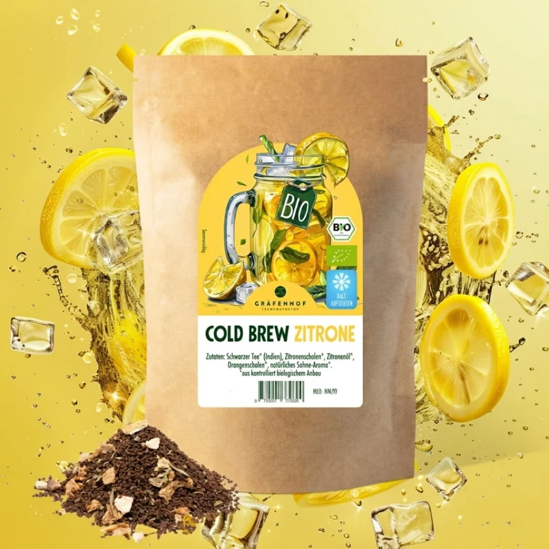 BIO Eistee Zitrone (Cold Brew)