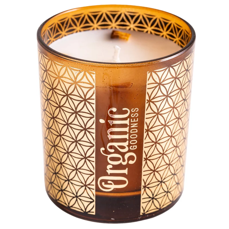 Organic Sojawachskerze - Palo Santo und Zeder