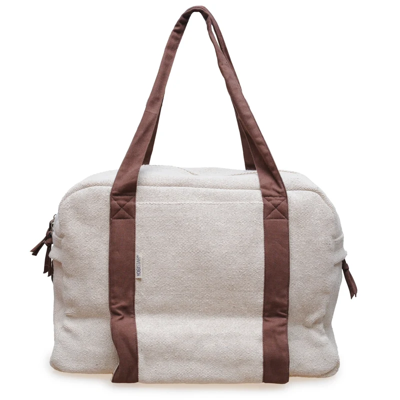 Yogatasche yogibag® all in one - jute - nature creme/taupe-grey