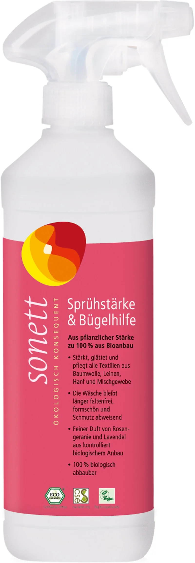 Sprühstärke und Bügelhilfe, 0,5 l