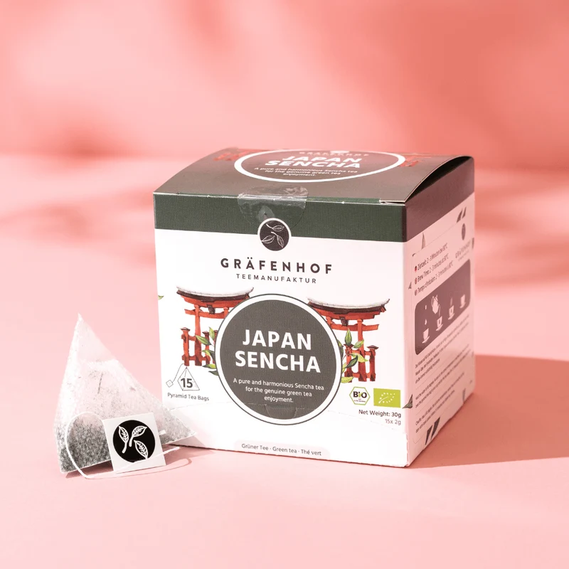 Japan Sencha, 15 Pyramidenbeutel