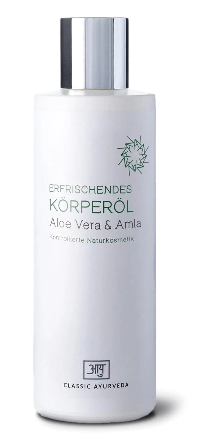Erfrischendes Körperöl Aloe Vera & Amla, 200 ml