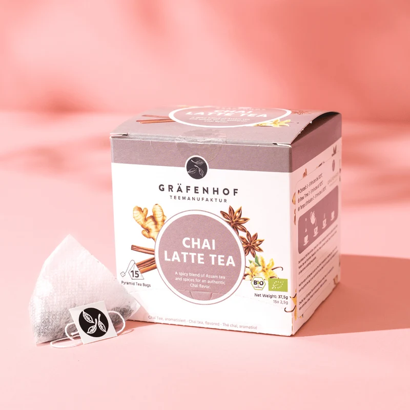 BIO Chai Latte, 15 Pyramidenbeutel