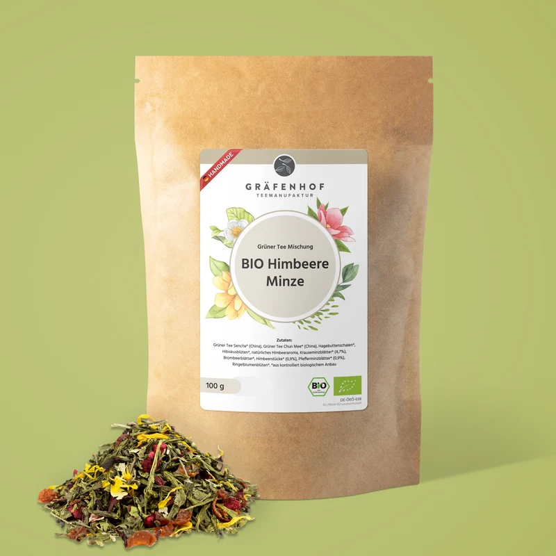 BIO Himbeere Minze