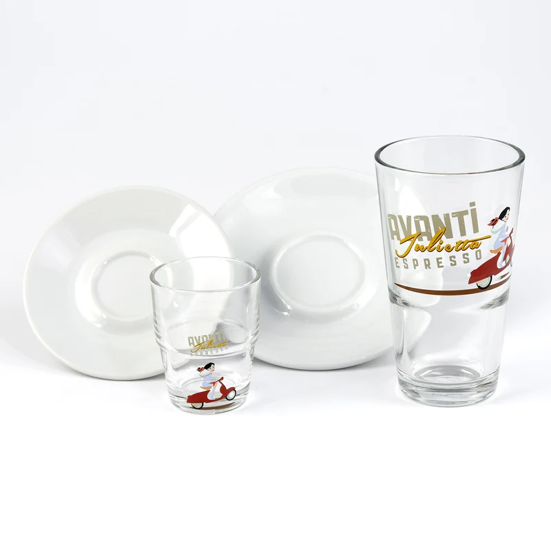 AVANTI Unterteller für Latte-Macchiato Glas - 2 Stk