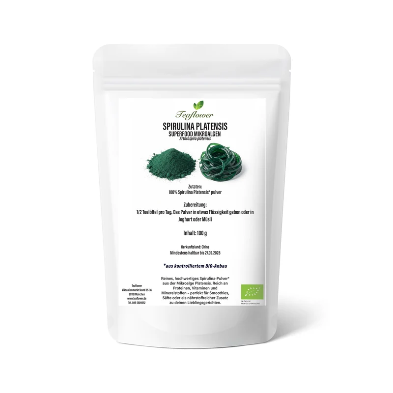 Superfood - Spirulina Platensis Bio