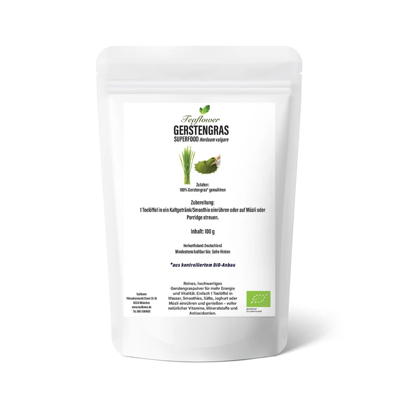 Superfood - Gerstengras Bio