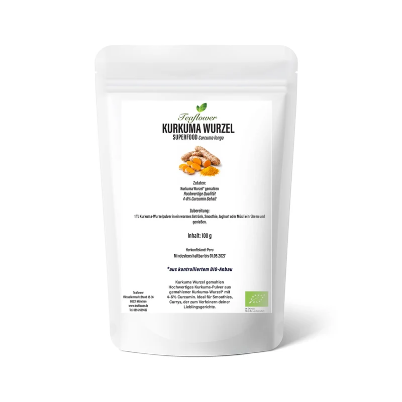 Superfood - Kurkuma Wurzel Bio
